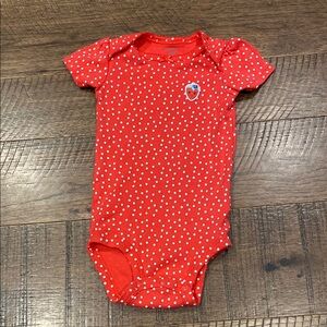Carter’s Strawberry Polka Dot Onesie